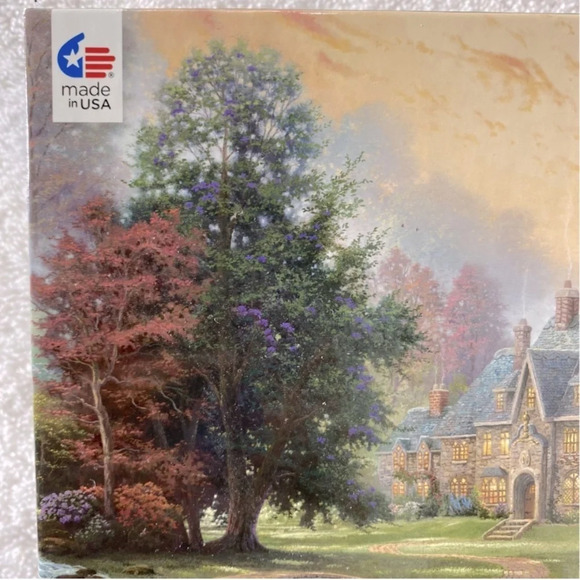 CEACO Thomas Kinkade Leo Studios 1000 PC Landscape Puzzle With Poster  NEW - Picture 16 of 16